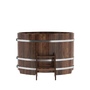 BentWood овальная из лиственницы (0,69х1,31 м.), h=1 м. Мореная Премиум для купания фото - 4 BentWood овальная из лиственницы (0,69х1,31 м.), h=1 м. Мореная Премиум купель фото фото - 4