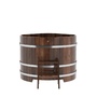 BentWood угловая из лиственницы (1,19 х1,19 м.), h=1 м. Мореная Премиум для контрастных процедур фото - 4 BentWood угловая из лиственницы (1,19 х1,19 м.), h=1 м. Мореная Премиум купель фото фото - 4
