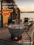 Банный чан Scandinaf Comfort 190 для 4-6 человек (нержавеющая сталь) фото - 6 Банный чан Scandinaf Comfort 190 для 4-6 человек (нержавеющая сталь) фото - 6